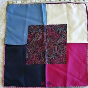 J.Z. RICHARDS Silk handkerchief/Pocket Square